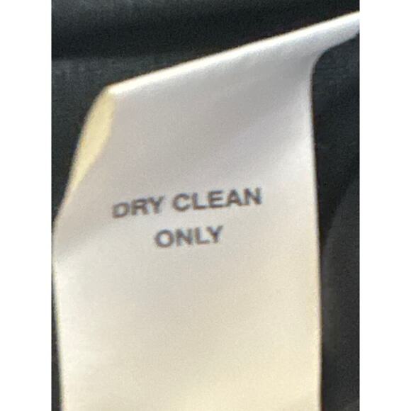 KAY UNGER Black Lace Overlay Bodice V Neck Knee Length Cocktail Dress Women's 8 - Picture 12 of 12